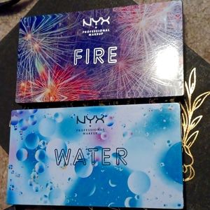 Nyx Element eyeshadow pallette bundle